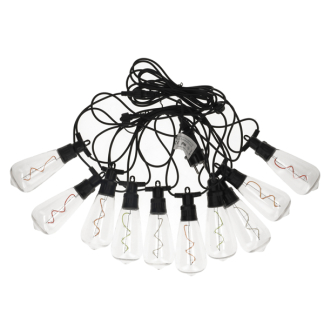 Lumineo Lichtsnoer | Lumineo | 4.5 m (Startsnoer, Koppelbaar, Timer, 10 leds, IP44, Gekleurd) 898449 K170105540