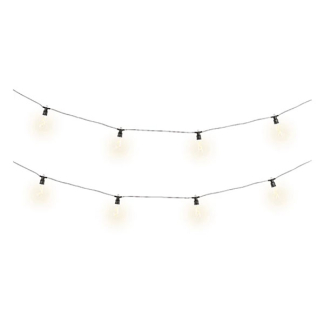 Lumineo Lichtsnoer | Lumineo | 4.5 m (Startsnoer, Koppelbaar, Timer, 10 leds, IP44, Warm Wit) 898448 K170105539 - 1