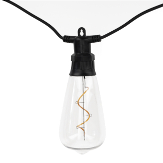 Lumineo Lichtsnoer | Lumineo | 4.5 m (Startsnoer, Koppelbaar, Timer, 10 leds, IP44, Warm Wit) 898448 K170105539 - 2