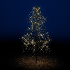 Lumineo Metalen kerstboom met verlichting | 1.35 meter (600 LEDs, Timer, Buiten) 493443 K151000130 - 3