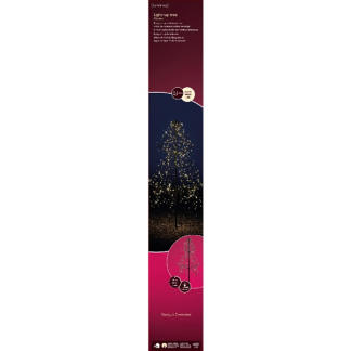 Lumineo Metalen kerstboom met verlichting | 1.35 meter (600 LEDs, Timer, Buiten) 493443 K151000130 - 