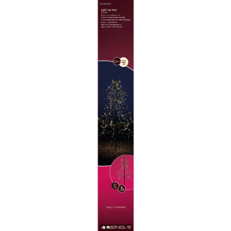 Lumineo Metalen kerstboom met verlichting | 1.35 meter (600 leds, Timer, Buiten) 493443 K151000130 - 5