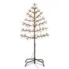 Lumineo Metalen kerstboom met verlichting | 108 cm (230 LEDs, Binnen/Buiten) 493492 K150302942 - 2