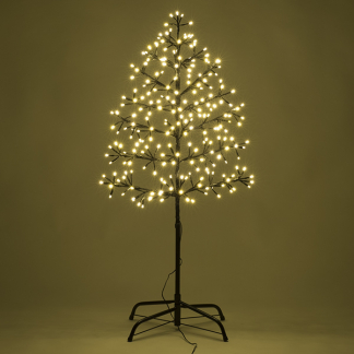 Lumineo Metalen kerstboom met verlichting | 108 cm (230 LEDs, Binnen/Buiten) 493492 K150302942 - 