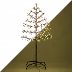 Lumineo Metalen kerstboom met verlichting | 108 cm (230 LEDs, Binnen/Buiten) 493492 K150302942 - 1