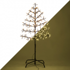 Lumineo Metalen kerstboom met verlichting | 108 cm (230 leds, Binnen/Buiten) 493492 K150302942 - 1