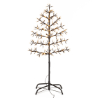 Lumineo Metalen kerstboom met verlichting | 108 cm (230 leds, Binnen/Buiten) 493492 K150302942 - 2