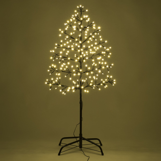Lumineo Metalen kerstboom met verlichting | 108 cm (230 leds, Binnen/Buiten) 493492 K150302942 - 3