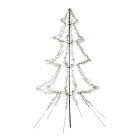 Lumineo Metalen kerstboom met verlichting | 3 meter (1800 leds, Timer, Grondspies, Buiten) 493445 K151000132 - 2