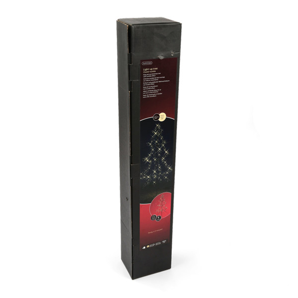 Lumineo Metalen kerstboom met verlichting | 3 meter (1800 leds, Timer, Grondspies, Buiten) 493445 K151000132 - 5