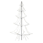 Lumineo Metalen kerstboom met verlichting | 4.5 meter (900 LEDs, Timer, Grondspies, Buiten) 493432 K151000129 - 2
