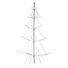 Lumineo Metalen kerstboom met verlichting | 4.5 meter (900 leds, Timer, Grondspies, Buiten) 493432 K151000129 - 2