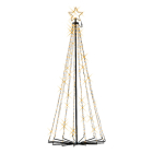 Metalen kerstboom met verlichting | Lumineo | 1.8 meter (541 leds, Twinkelen, Timer, Binnen/Buiten)
