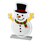 Lumineo Neon sneeuwpop | Lumineo | 10 x 31.5 x 43 cm (Op standaard, Binnen) 481042 K151001765 - 2