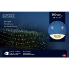 Lumineo Netverlichting | 2.6 x 1 meter | Lumineo (200 leds, Binnen/Buiten, Warm wit 494881 K151000377 - 5