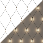 Lumineo Netverlichting | Lumineo | 1.3 x 1 meter (96 leds, Timer, Binnen/Buiten, Warm wit licht) 494871 K151001831 - 1