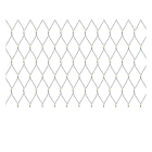 Lumineo Netverlichting | Lumineo | 1.3 x 1 meter (96 leds, Timer, Binnen/Buiten, Warm wit licht) 494871 K151001831 - 1