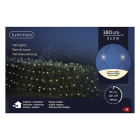 Lumineo Netverlichting | Lumineo | 2 x 2 meter (180 leds, Timer, Binnen/Buiten, Warm wit licht) 494884 K151001834 - 5