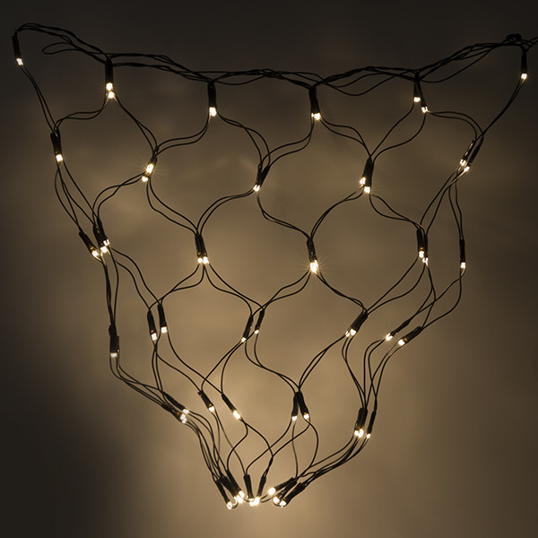 Lumineo Netverlichting buxus | Lumineo | Ø 35 cm (60 leds, 8 lichtfuncties, Batterijen, Timer, Buiten, Warm wit) 497211 K151200076 - 2