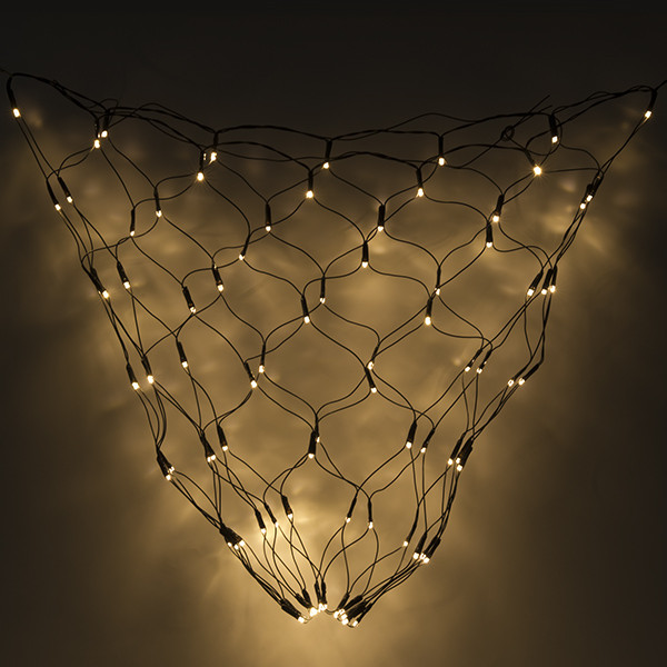 Lumineo Netverlichting buxus | Lumineo | Ø 50 cm (84 leds, 8 lichtfuncties, Timer, Batterijen, Buiten, Warm wit) 497216 K151200077 - 2
