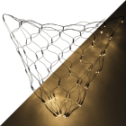Netverlichting buxus | Lumineo | Ø 50 cm (84 leds, 8 lichtfuncties, Timer, Batterijen, Buiten, Warm wit)