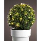 Lumineo Netverlichting buxus | Lumineo | Ø 80 cm (128 leds, 8 lichtfuncties, Batterijen, Timer, Buiten, Warm wit) 497218 K151200078 - 7