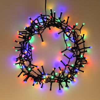 Lumineo Oplaadbare compact kerstverlichting | 4.3 meter | Lumineo | Duracharge (160 leds, USB, Timer, Binnen/Buiten, Gekleurd) 496357 K151200155 - 6