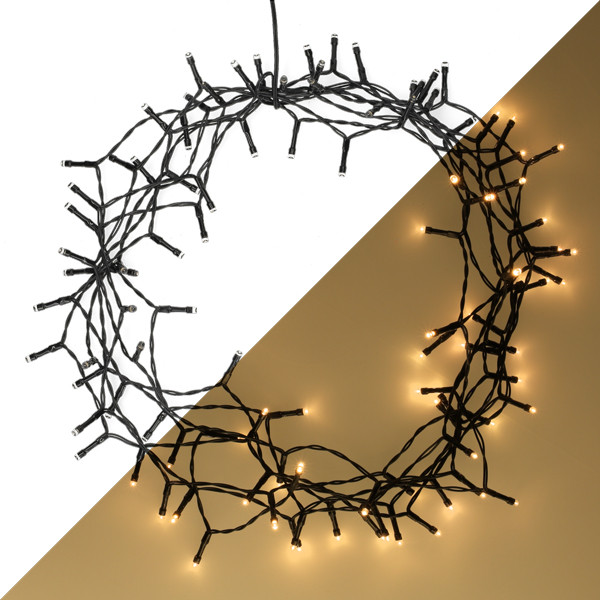 Lumineo Oplaadbare kerstverlichting | 7.7 meter | Lumineo | Duracharge (100 leds, USB, Timer, Binnen/Buiten, Warm wit) 490282 K151200150 - 1