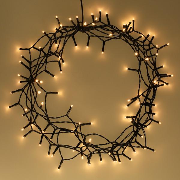 Lumineo Oplaadbare kerstverlichting | 7.7 meter | Lumineo | Duracharge (100 leds, USB, Timer, Binnen/Buiten, Warm wit) 490282 K151200150 - 3