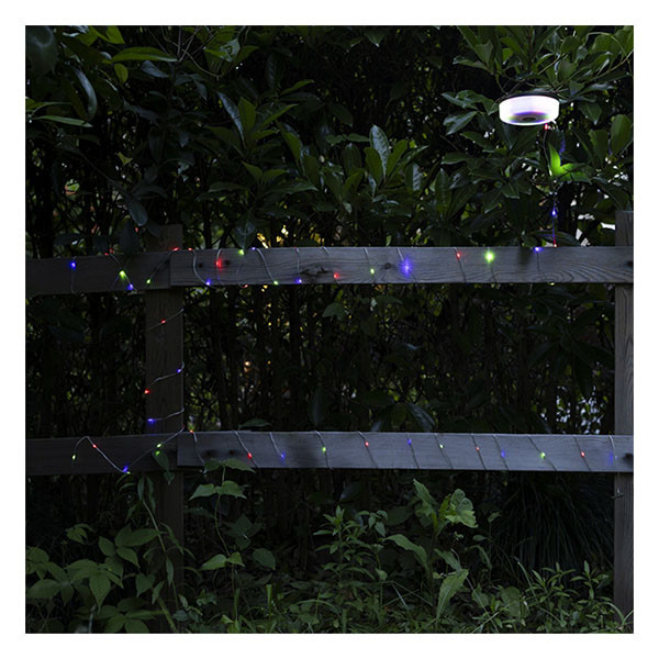 Lumineo Oprolbaar lichtsnoer | Lumineo | 10 meter (Solar, Oplaadbaar, 5 lichtstanden, 180 lm, Gekleurd, USB C) 890511 K170105776 - 3