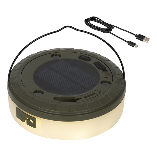 Lumineo Oprolbaar lichtsnoer | Lumineo | 10 meter (Solar, Oplaadbaar, 5 lichtstanden, 180 lm, Warm wit, USB C) 890510 K170105775 - 1