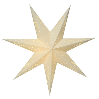Lumineo Papieren kerstster | Ø 55 cm (7-punts, E14, Geperforeerd, Binnen) 486550 K151000107 - 2