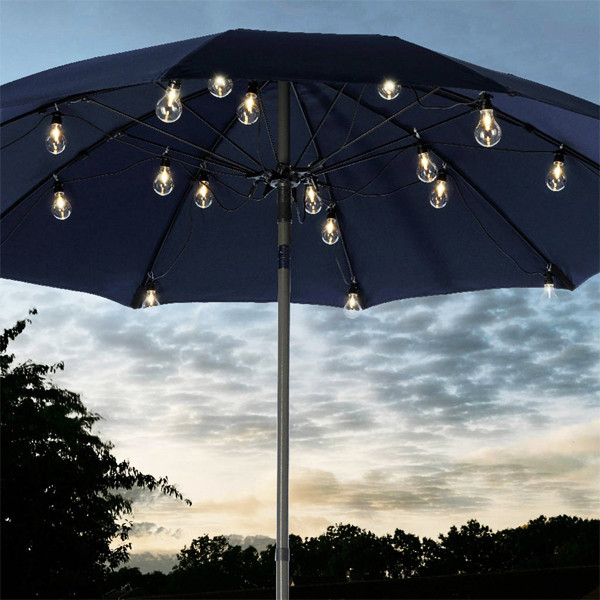 Parasolverlichting | Lumineo (20 LED peerlampen) Kabelshop.nl