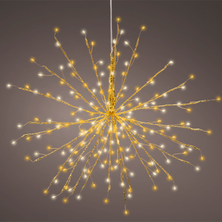 Lumineo Poolster kerstverlichting | Lumineo | Ø 40 cm (192 leds, Extra warm wit, Timer, Goud, Buiten) 495956 K151200158 Lumineo Poolster kerstverlichting | Lumineo | Ø 40 cm (192 leds, Extra warm wit, Timer, Goud, Buiten) 495956 K151200158