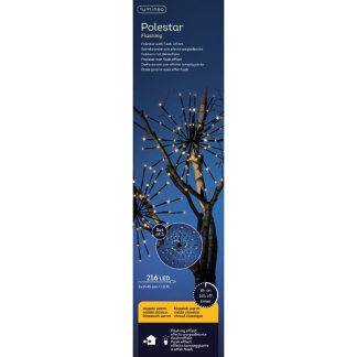 Lumineo Poolster kerstverlichting | Lumineo | 3 stuks (216 leds, Ø 45 cm, Knipperend, Binnen/Buiten) 492921 K150303982 - 4