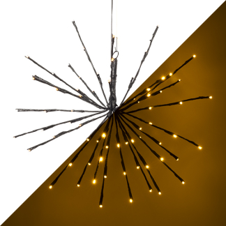 Lumineo Poolster kerstverlichting | Lumineo (60 leds, Ø 45 cm, Knipperend, Binnen/Buiten) 492919 K150303985