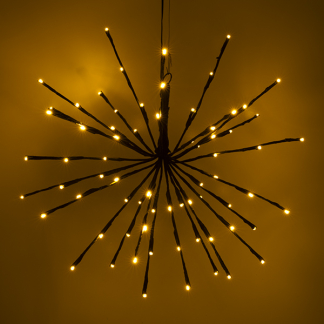 Lumineo Poolster kerstverlichting | Lumineo (60 leds, Ø 45 cm, Knipperend, Binnen/Buiten) 492919 K150303985 - 3
