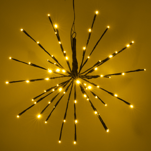 Lumineo Poolster kerstverlichting | Lumineo (72 leds, Ø 45 cm, Knipperend, Binnen/Buiten) 492672 K151000660 - 3