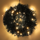 Lumineo Slinger kerstboom | Lumineo | 2.95 meter (60 leds, 8 lichtfuncties, Timer, Batterijen, Binnen/Buiten, Emerald) 494572 K151001821 - 2