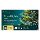 Lumineo Slinger kerstboom | Lumineo | 2.95 meter (60 leds, Lichtfuncties, Timer, Batterijen, Binnen/Buiten, Smaragdgroen) 494572 K151001821 - 5