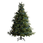 Lumineo Slinger kerstboom | Lumineo | 2.95 meter (60 leds, Lichtfuncties, Timer, Batterijen, Binnen/Buiten, Smaragdgroen) 494572 K151001821 - 3