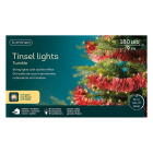 Lumineo Slinger kerstboom | Lumineo | 8.95 meter (180 leds, Lichtfuncties, Timer, Batterijen, Binnen/Buiten, kerstrood) 494579 K151001826 - 3