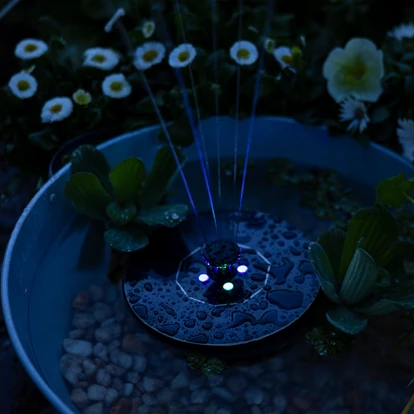 Lumineo Solar fontein | Ø 16 cm (LED, Multikleur, Drijvend) 893035 K170130280 - 5