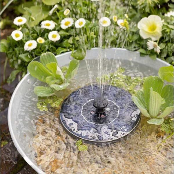Lumineo Solar fontein | Ø 16 cm (LED, Warm wit, Drijvend) 893034 K170130279 - 4