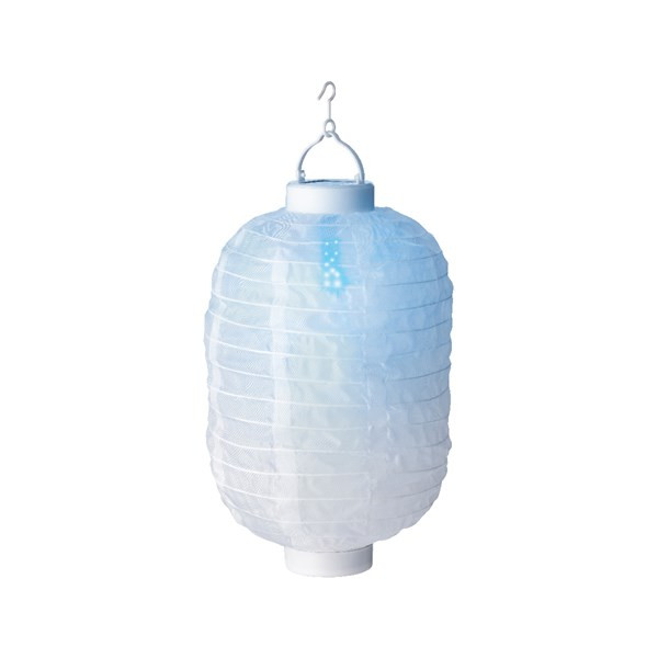 Lumineo Solar lampion | Lumineo | Ø 20 x 30 cm (Led, Schemersensor, Vlam effect, Multikleur, Nylon) 897652 K170203533 - 1