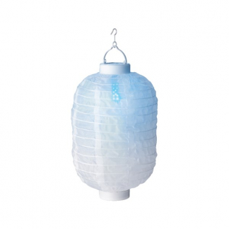 Lumineo Solar lampion | Lumineo | Ø 20 x 30 cm (Led, Schemersensor, Vlam effect, Multikleur, Nylon) 897652 K170203533