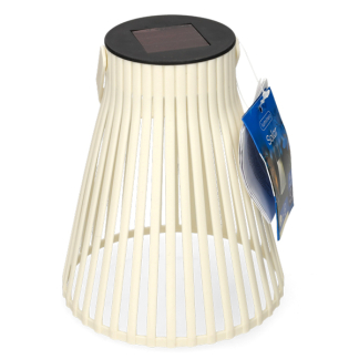 Lumineo Solar lantaarn | Lumineo | Ø 14.5 x 18.5 cm (Led, Kunststof, Wit) 892329 K170105533 - 1