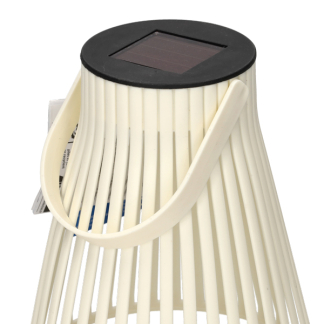Lumineo Solar lantaarn | Lumineo | Ø 14.5 x 18.5 cm (Led, Kunststof, Wit) 892329 K170105533 - 2