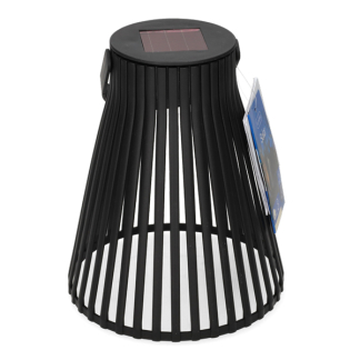 Lumineo Solar lantaarn | Lumineo | Ø 14.5 x 18.5 cm (Led, Kunststof, Zwart) 892328 K170105532