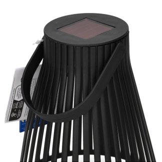 Lumineo Solar lantaarn | Lumineo | Ø 14.5 x 18.5 cm (Led, Kunststof, Zwart) 892328 K170105532 - 2